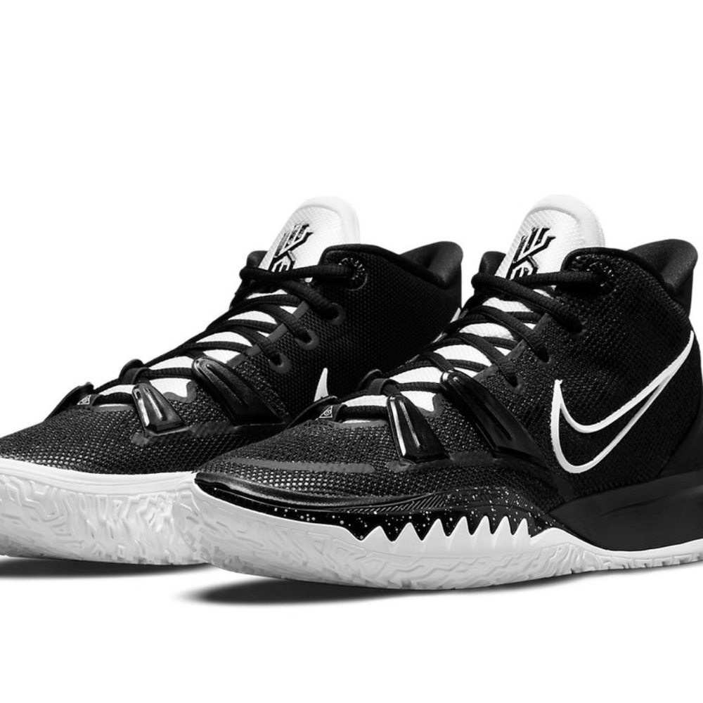 Nike Kyrie 6TB- Black and White Athletic Sneakers